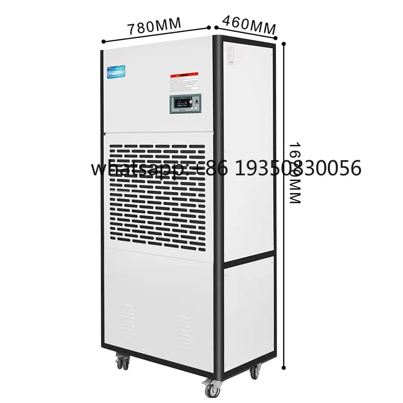 Nuovo Deumidificatore Industriale Elettrico YOTREE 240L/Giorno Certificato CE RoHS con Umidostato Regolabile per Serre e Abbigliamento