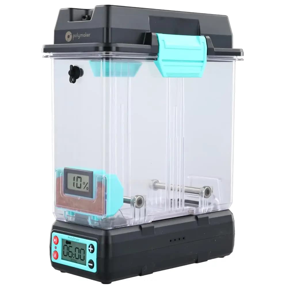 3D Printing Filament Dryer and Container with PLA, ABS, TPU Heat Control - Compatible with 1.75mm and 2.85mm