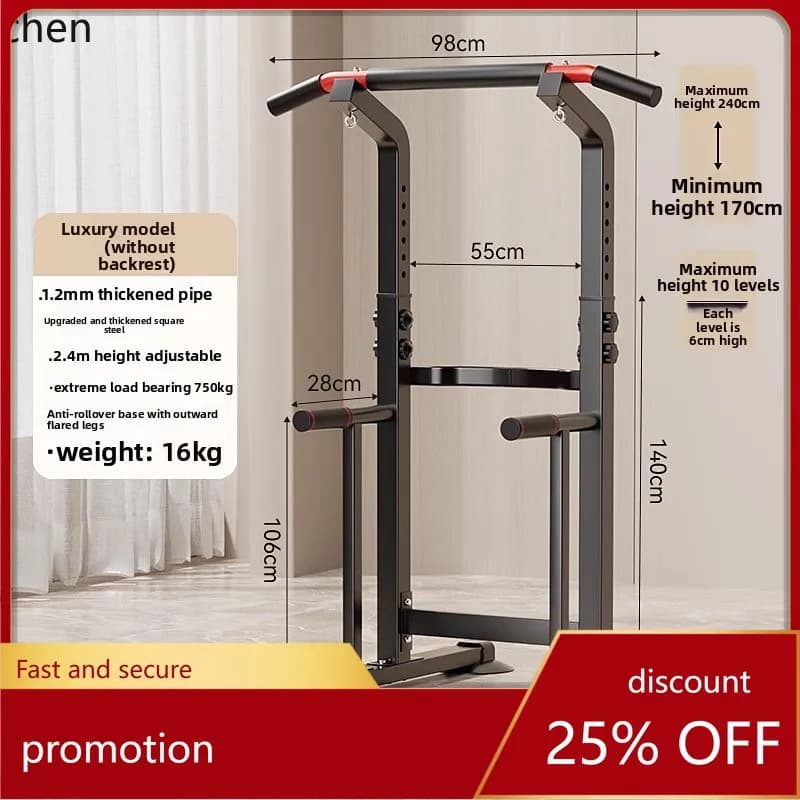 ZML Horizontal bar for domestic interior Pull-up Single double bar Bar for hanging stretchable floor