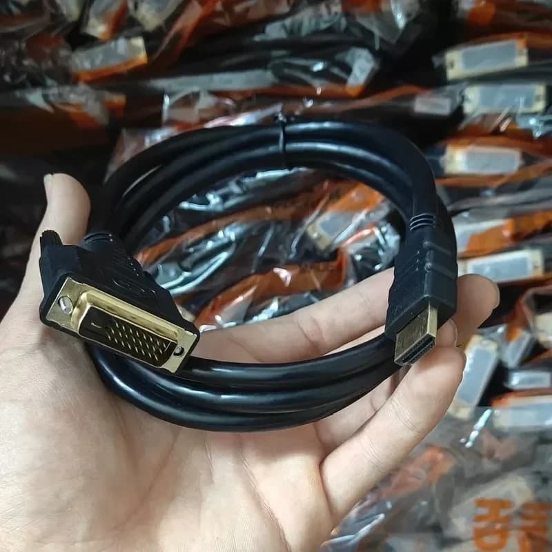 1.5M HDMI to DVI Cable DVI 24+1 to HDMI Two Way Mutual Conversion for High Definition Video Audio Adapter