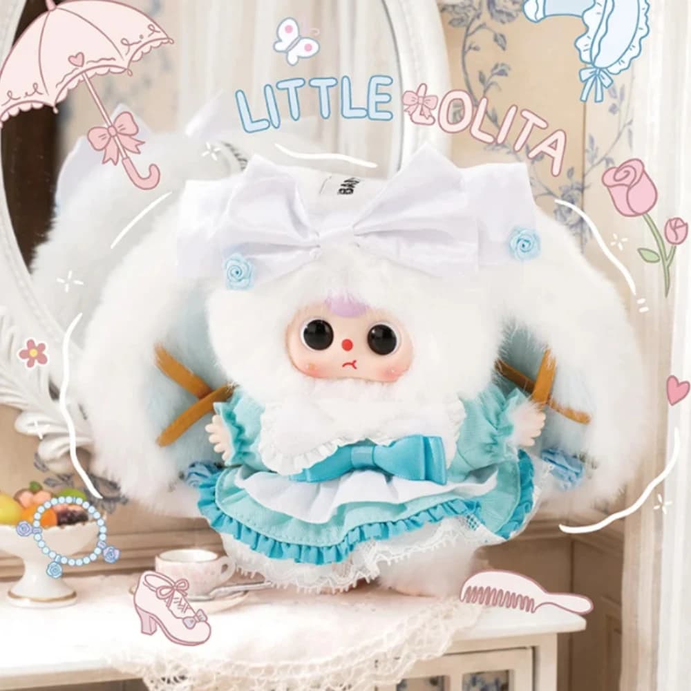 Baby Three Flower Messenger Series Fur Plush Decorations Pop Culture-themed Collectible Boxes New Toy Doll Gift Items