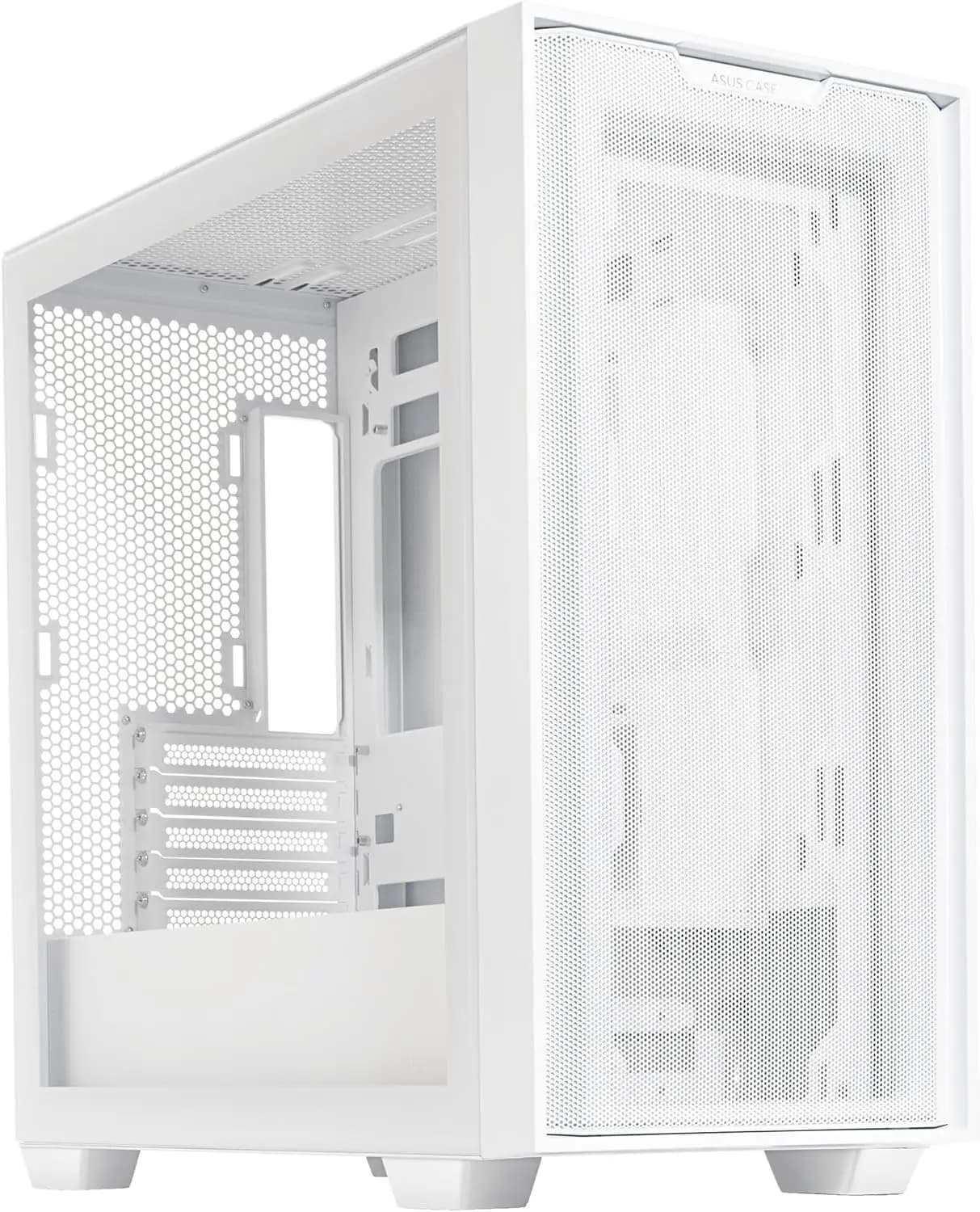Case PC Micro ATX con Connettore BTF Nascosto, Supporta GPU da 380mm, Dissipatori da 360mm, Alimentatori ATX, Pannello Frontale a Rete e Gestione Cavi