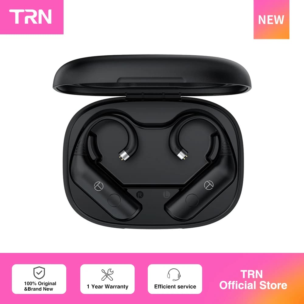 TRN BT20 PRO Wireless Bluetooth 5.3 HIFI auricolari modulo di aggiornamento connettore del cavo spina sostituibile gancio per l'orecchio per Moondrop
