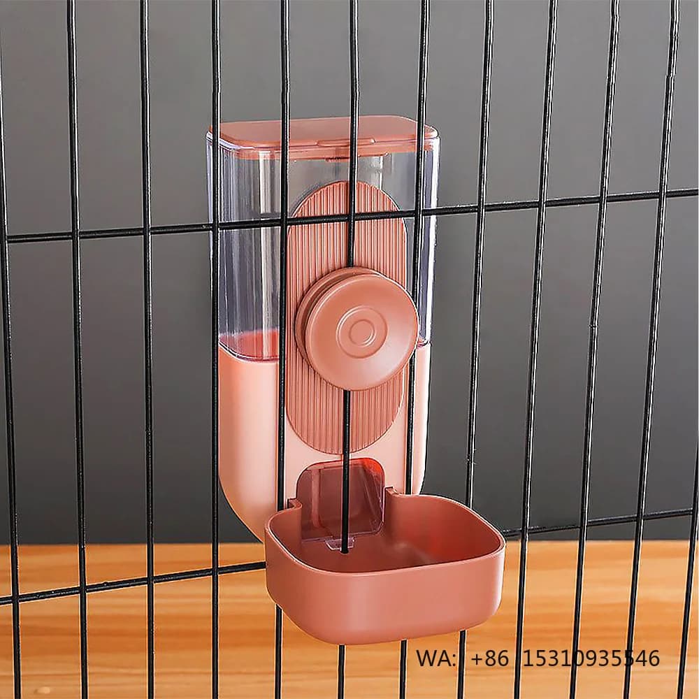 Wholesale Pet Cage Suspended Water Dispenser Hanging Automatic Small Animal Food Bowl