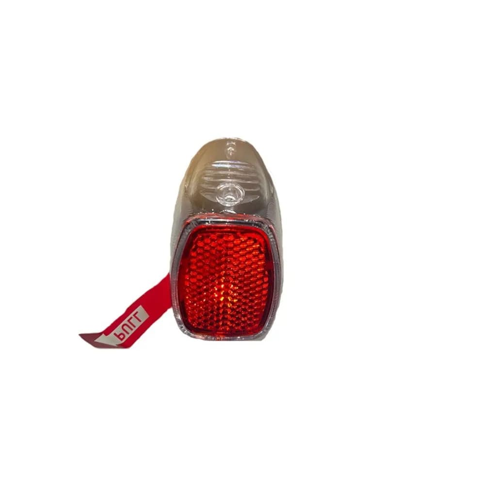 Fanale posteriore per bicicletta a energia solare di sicurezza Ciclismo notturno Mini fanale posteriore per ciclismo MTB Accessorio nero Lampada rossa Spia per bici