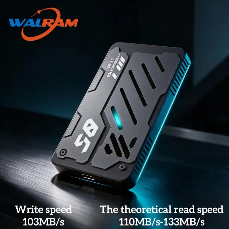 2.5"HDD Portable External Hard Drive 1TB 750GB 500GB 320GB 250GB 160GB USB 3.0 Type-C HardDrive Disk For Laptop Mac Desktop PC