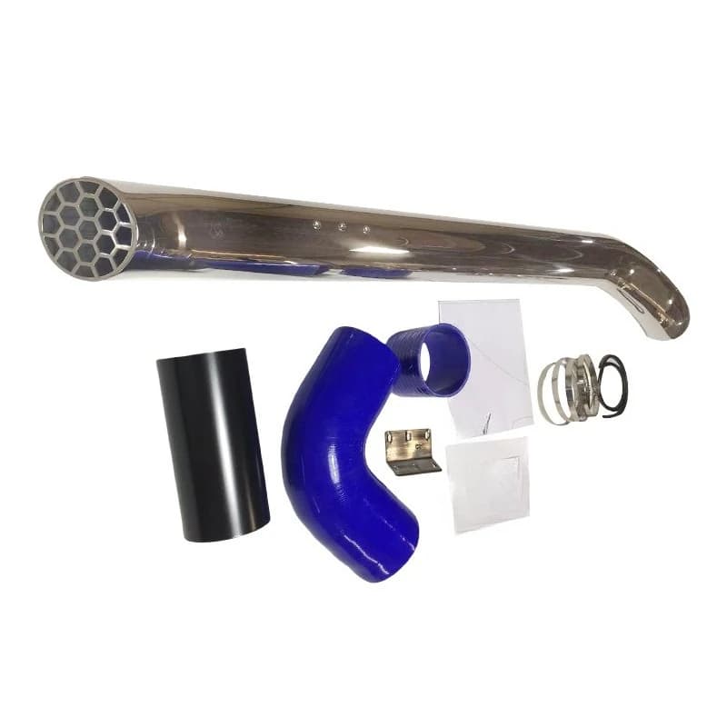 Suitable for Toyota Hilux Revo 15-23, stainless steel snorkel.
