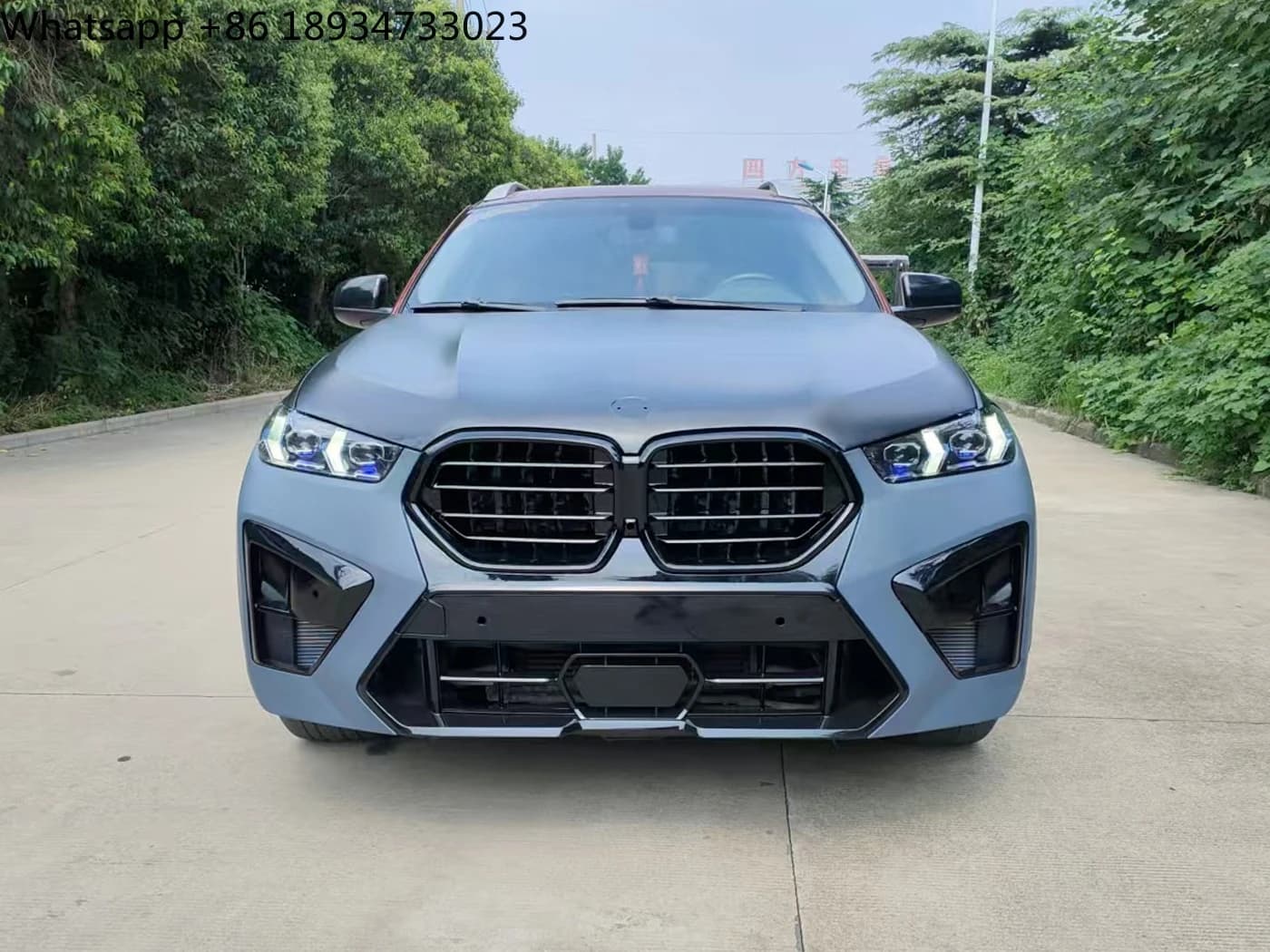 2025 New Arrival for BMW X6 E71 2006-2013 Facelift to Latest G06 LCI X6M F96 Bodykit With High Quality LED Headlight Bumper