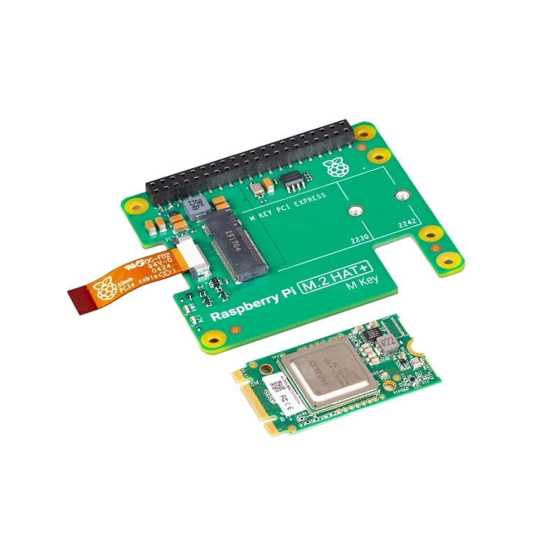 Kit AI Raspberry Pi originale ufficiale 2025 progettato per il modulo Raspberry Pi 5 Hailo-8L + M.2 HAT +, 13 top di potenza di elaborazione