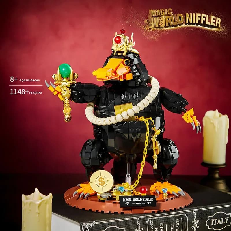 MOC Magic World 1148 pz Modello Animale Building Blocks Set Cartoon Ragazzi Assemblati Da Collezione Puzzle Mattoni Giocattoli FAI DA TE Regali