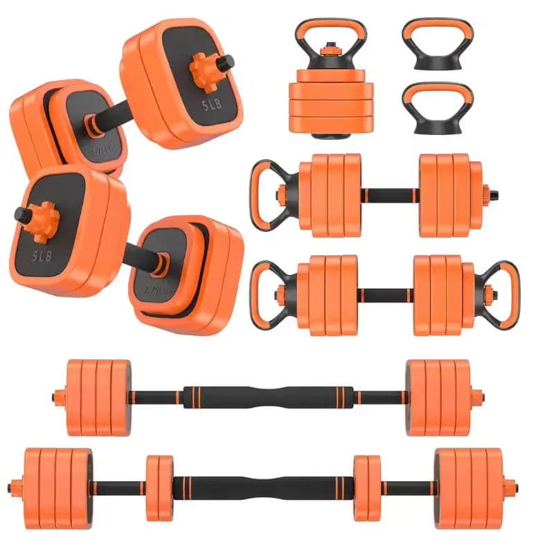 Set di Pesi Regolabili, Manubri, Bilancieri, Kettlebell e Set per Flessioni, Pesi Liberi per Uomini o Donne