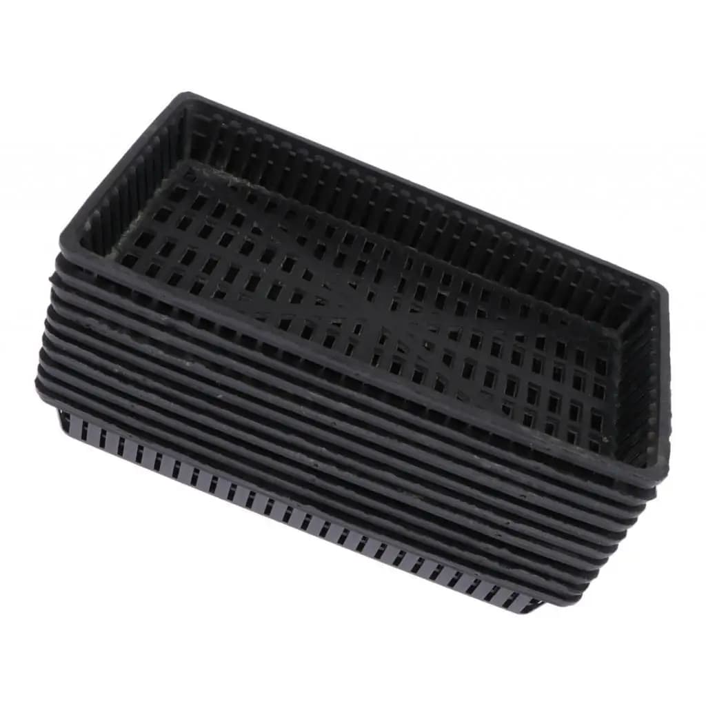 Pond Planting Basket Soilless Cultivation Water Plant Pot Plastic Reusable Container for Outdoor Pond and Aquarium Decor