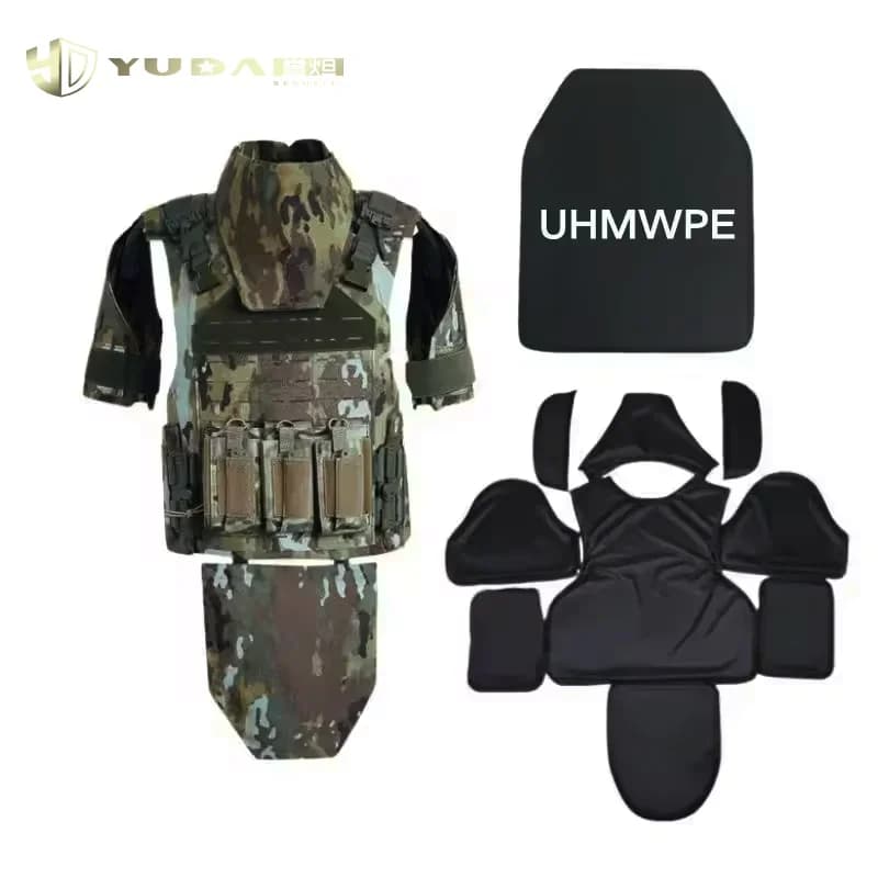 Yuda Full Tactical Protective Vest for Body Safety Vest for Weights Tactical Vest with Soft Panel Pe
