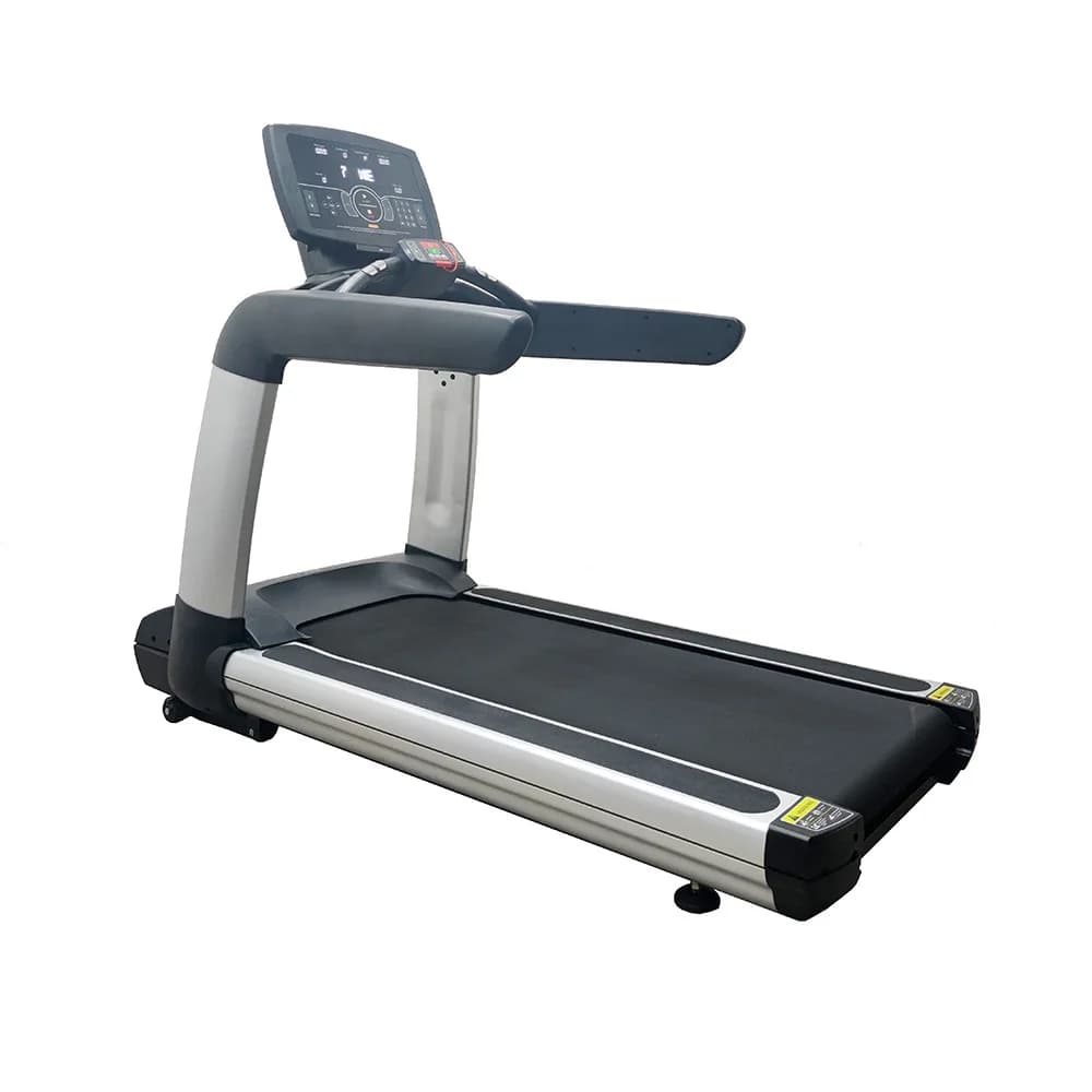 Commercial Treadmill, Extra Wide Running Belt, Multi-Function Fitness Machine, Shock Absorption, Quiet Motor for Home Gym