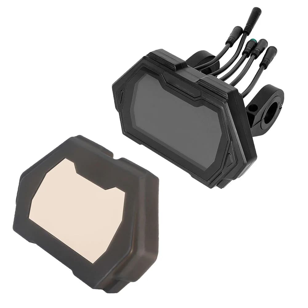 Strumento di visualizzazione del cruscotto con copertura in silicone per Kukirin G2 Pro Display per scooter elettrico Cruscotto KickScooter Sostituisci la parte