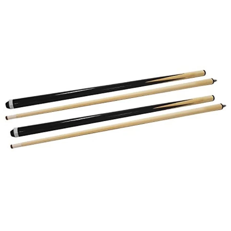 48 Inch Hardwood Billiard House Cue Sticks 2-Piece Pool Cue