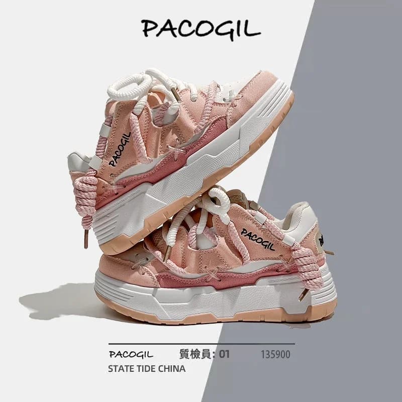 Nuove scarpe da ginnastica robuste da donna con suola larga design scarpe da pane piattaforma da donna comode scarpe sportive di moda donna Zapatillas De Mujer