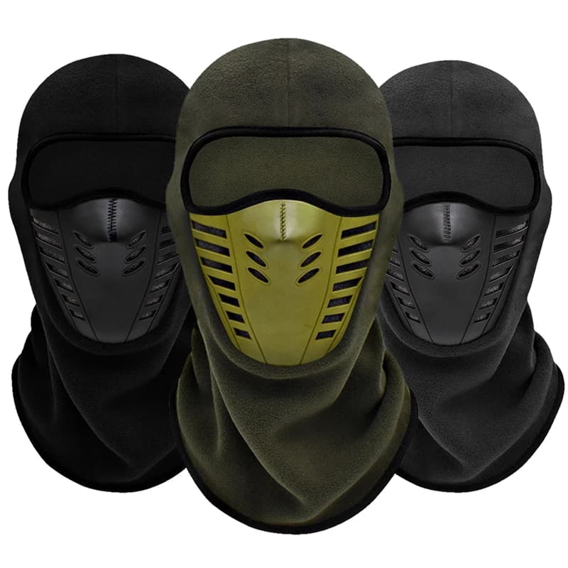 /KQM/Outdoor Cycling Mask Fleece Thermal Face Mask Men Women Warm Motocycle Riding Motobike Biker Winter Windproof Ski Mask