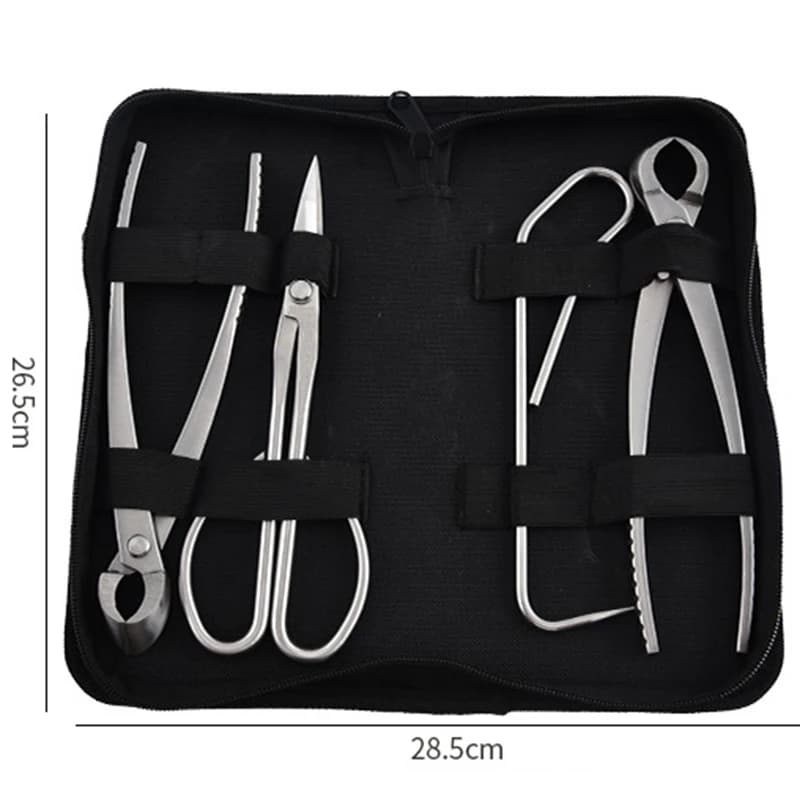 Set di Forbici per Potatura Bonsai, Cesoie per Giardino, Fiori e Rami, Potatore Manuale Portatile, Attrezzi da Giardinaggio