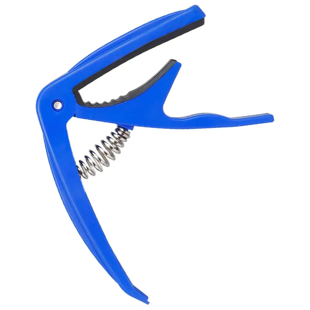 Capotasto per Chitarra in ABS e Metallo, Regolabile con Molla a Tensione, Clip per Chitarra Acustica, Elettrica, Classica, Banjo, Ukulele, Accessori e Accordatore
