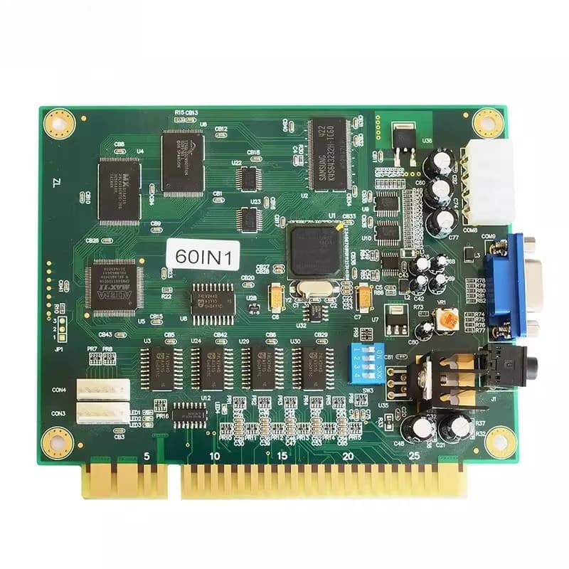 PCB arcade 60 in 1 (schermo verticale) - Parte di ricambio per tavolo da gioco inglese Sixty-in-One