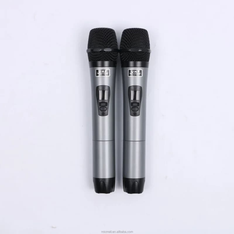 Macchina per Karaoke Portatile Popolare con 2 Microfoni Wireless