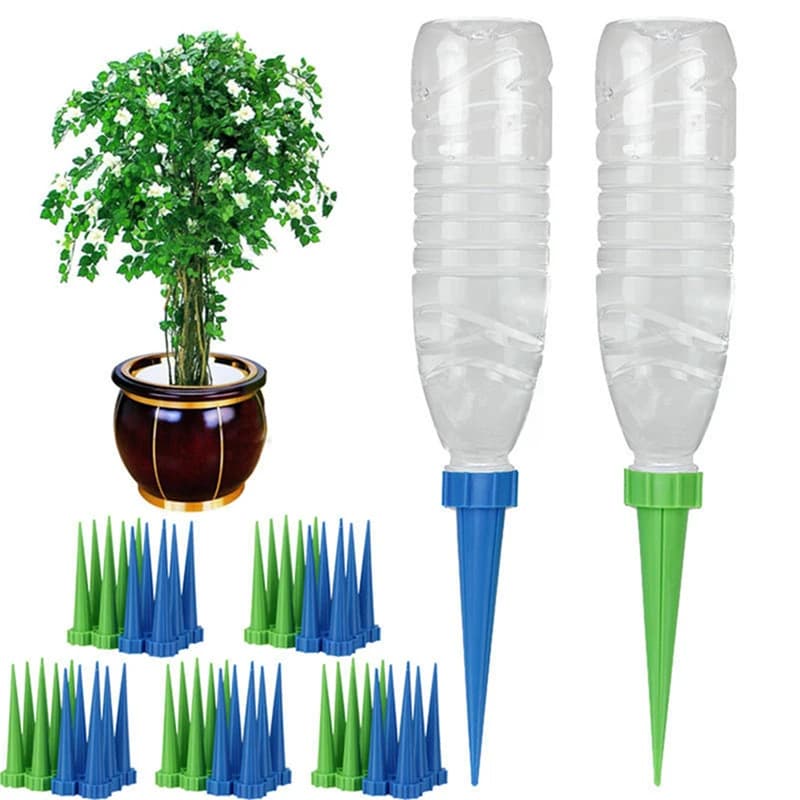 1pc Automatic Drop irrigation system Cone Spike Garden Plant Home Plant Flower Waterers Bottle Interior irrigation tools