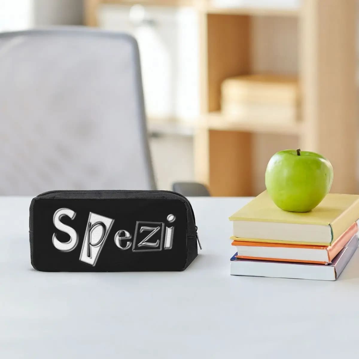 Astucci per matite con logo Paulaner Spezi Munich Beer, per studenti, scatola per penne, astuccio per matite, astuccio grande per riporre articoli di cancelleria