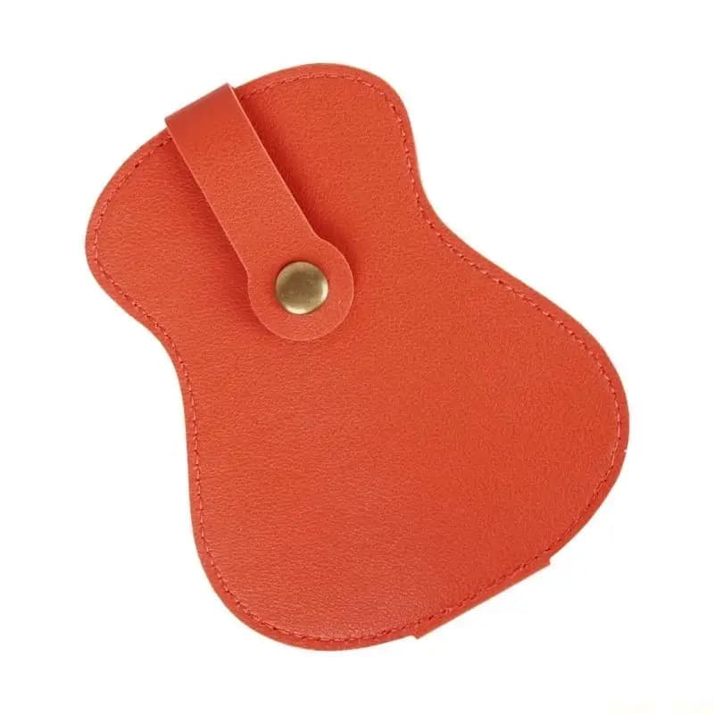 U2JB Custodia per plettri per chitarra in pelle PU Custodia per plettri per chitarra Custodia per plettri per chitarra Borsa per