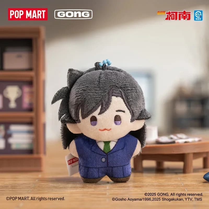 POP MART GONG Detective Conan 5CM Pocket Plush Series Scatola cieca originale Scatola misteriosa a sorpresa Cute Anime Action Figure