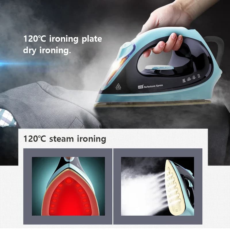 -HG 2100W industriale per stazione di ferro da stiro a vapore con piastra in ceramica stiratura a vapore verticale per vestiti
