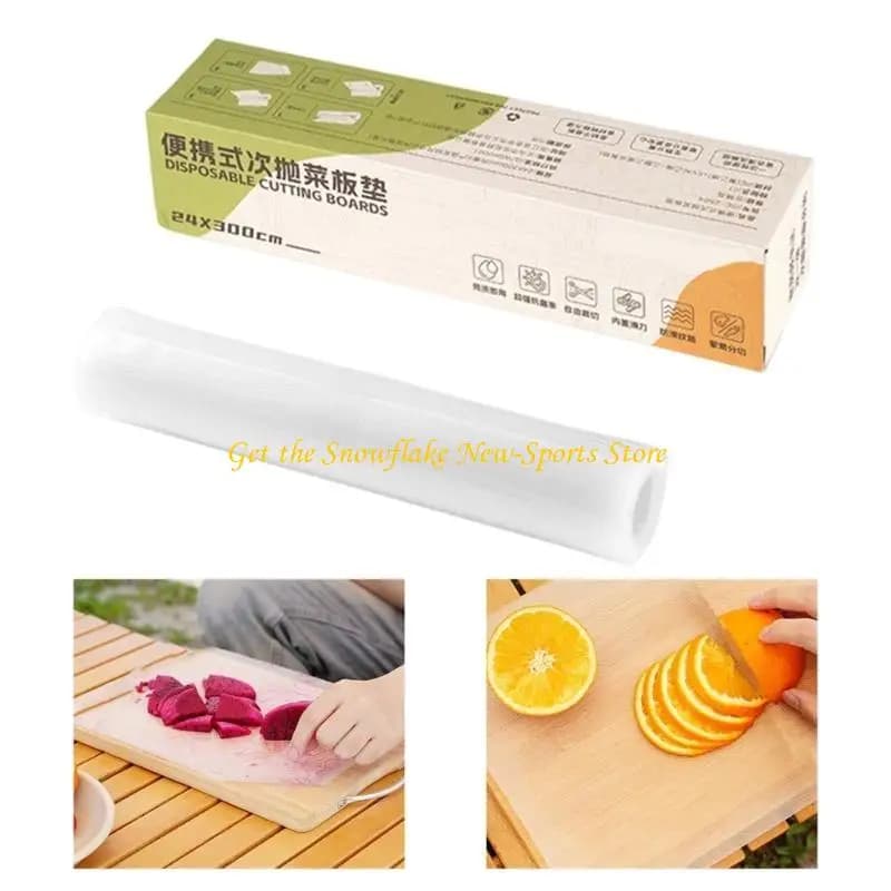 E56D and Vegetable Separation Cutting Mat Disposable Cutting Board Mat
