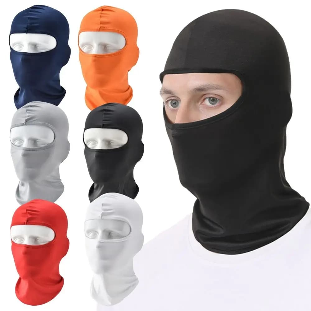 Windproof Balaclava Face Mask Sun Protection Dustproof Full Face Mask Breathable Mesh Cooling Motorcycle Mask Riding Cycling