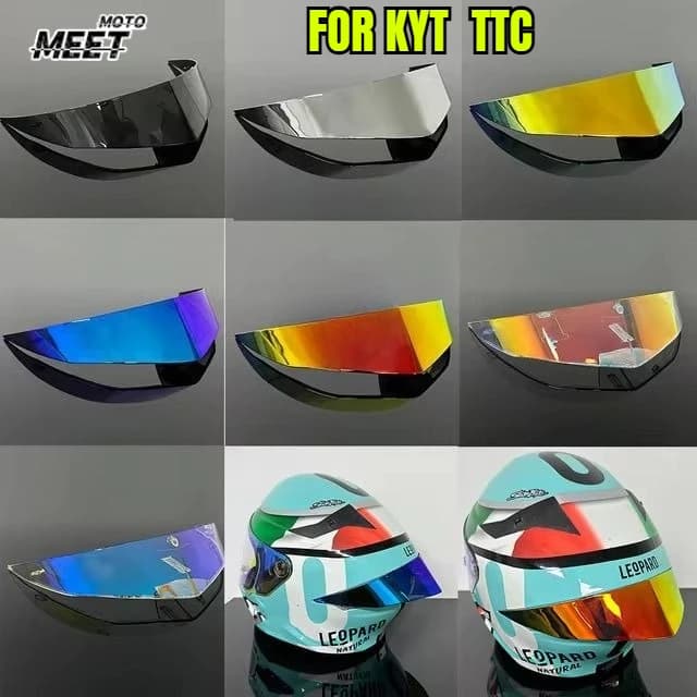 Spoiler per Casco Moto per Caschi KYT TT TTC Accessori Kaciga Casco Moto Tapecete
