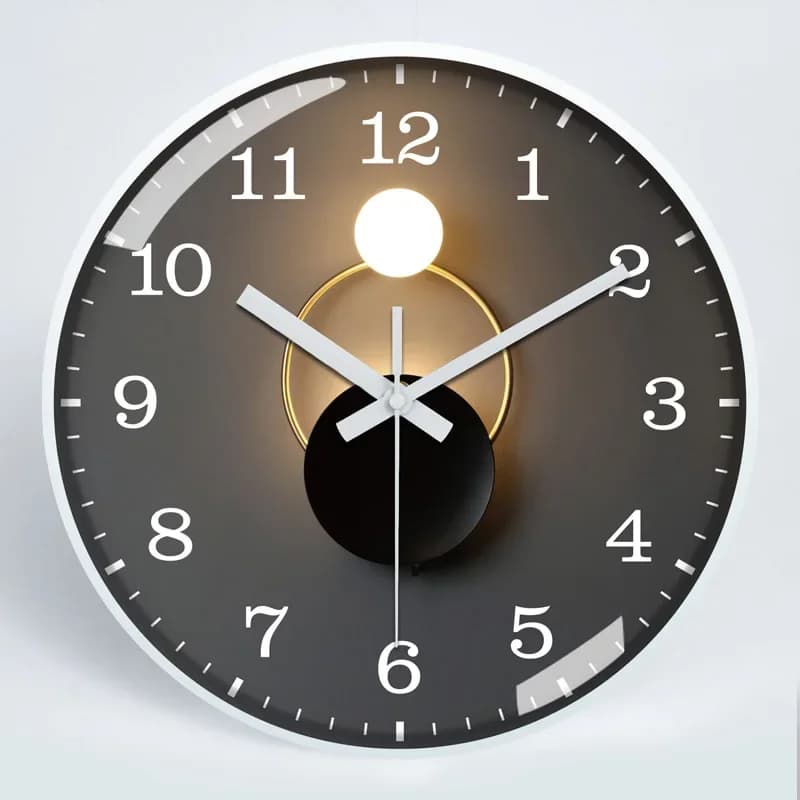 Luxury Large Gold Wall Clock Modern Nordic Creative Silent Clocks Wall Kitchen Pocket Watch Art Reloj De Pared Wall Decors W