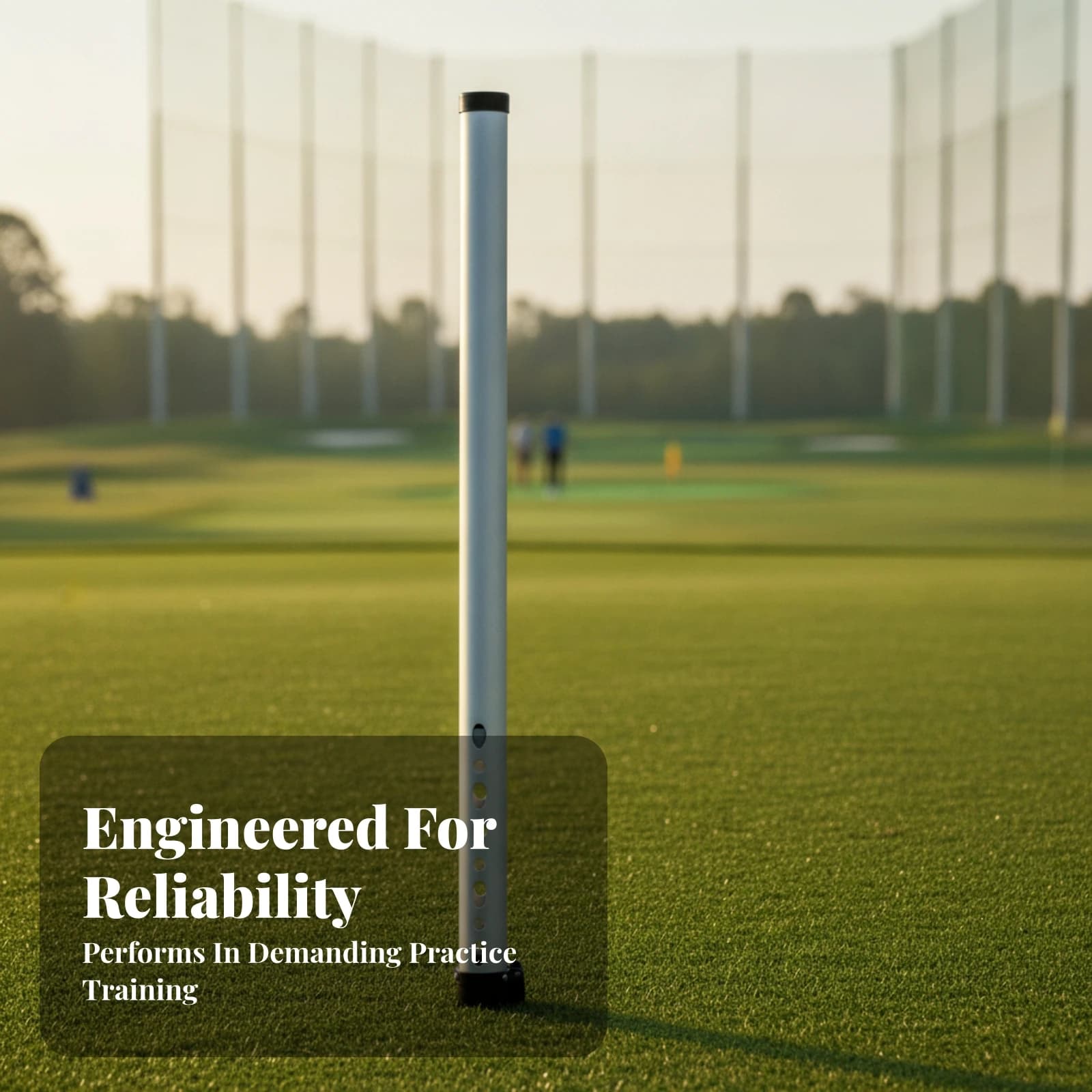 Golf Ball Pickup Tube Straight-Body Golf Ball Retriever Tube Lightweight Long-Lasting for Golfers, Driving Range