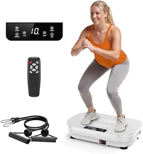 Vibration Plate Exercise hine, Vibration Plate for Lymphatic Drainage, Power Plate Vibration Platform for Weight Loss