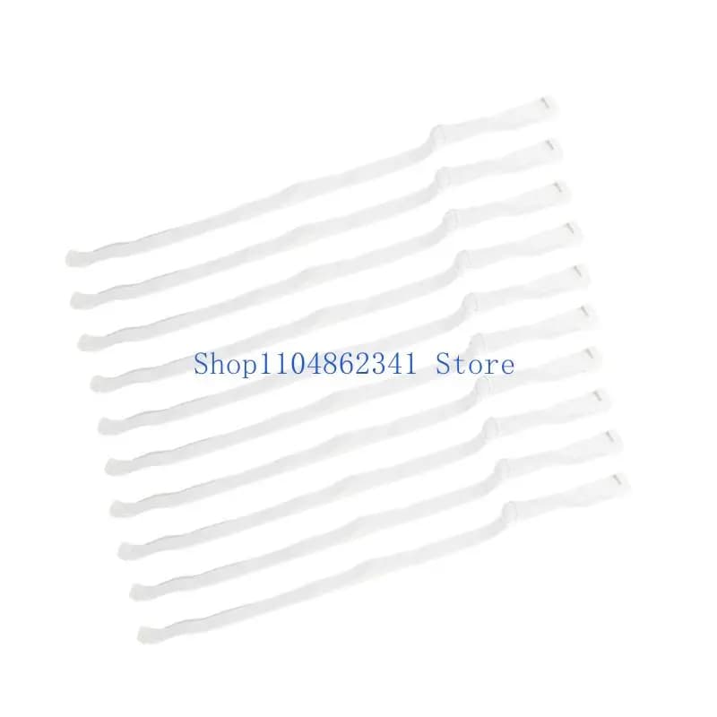 Cinghie elastiche regolabili 5asd con fibbie Fascette fermacavi fissaggio riutilizzabili nere Cinghie elastiche regolabili in