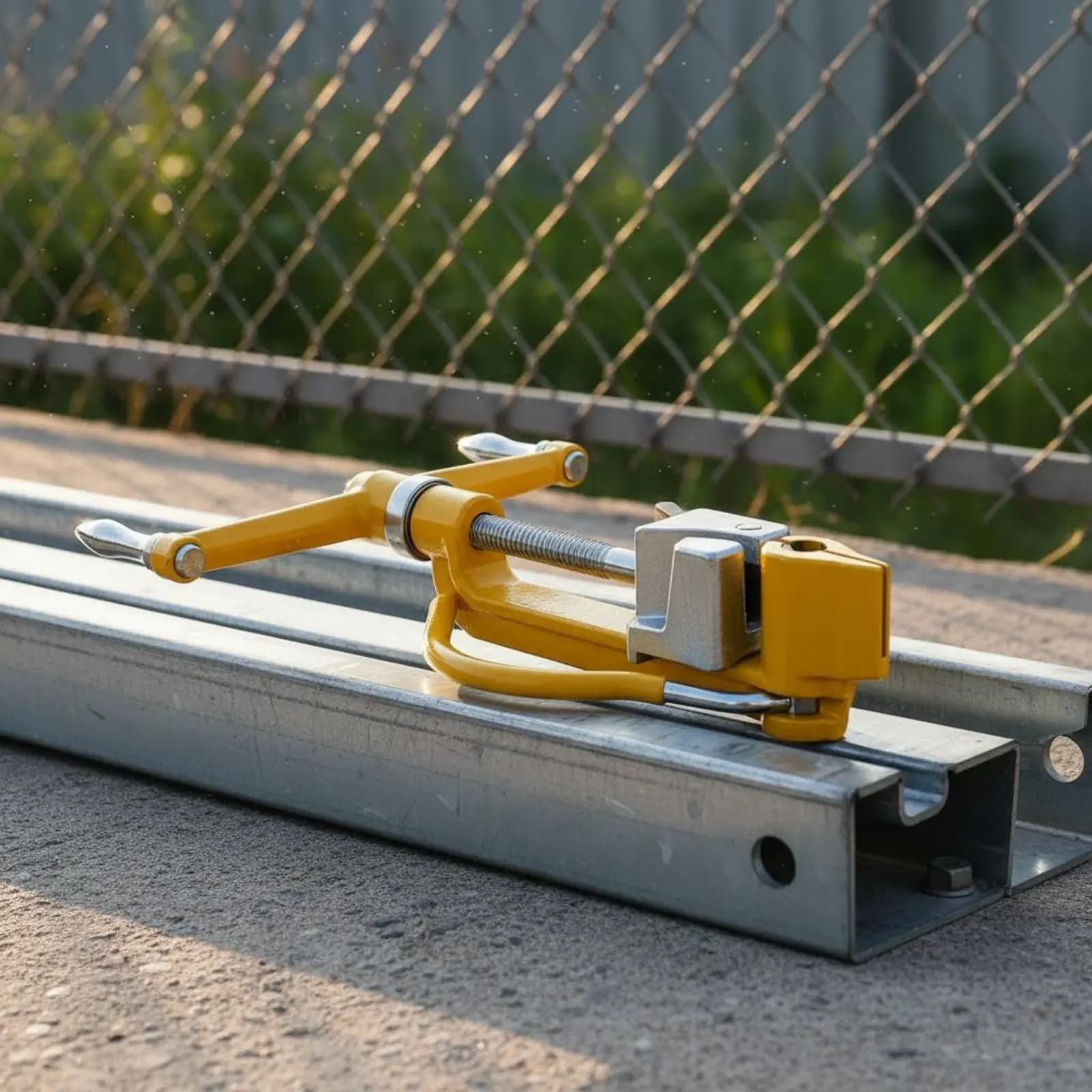Utensile per Fascette in Acciaio Inox, Strumento di Bloccaggio Sicuro per Cavi, Funzionamento con Una Sola Mano per Officina