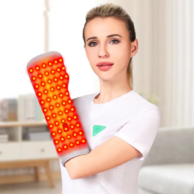 Red light hot bag - Electric heated enclosure - Heat and timer at 3 levels - Muscle relaxation and joint comfort for the care of the hands of the elderly
