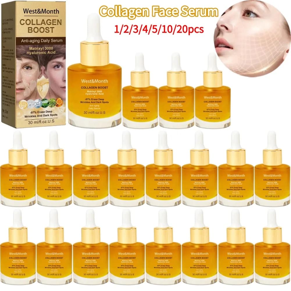 Face serum to collagen Hydrating Nutrient Levigating Product for facial skin care Collagen Boost Face Essence