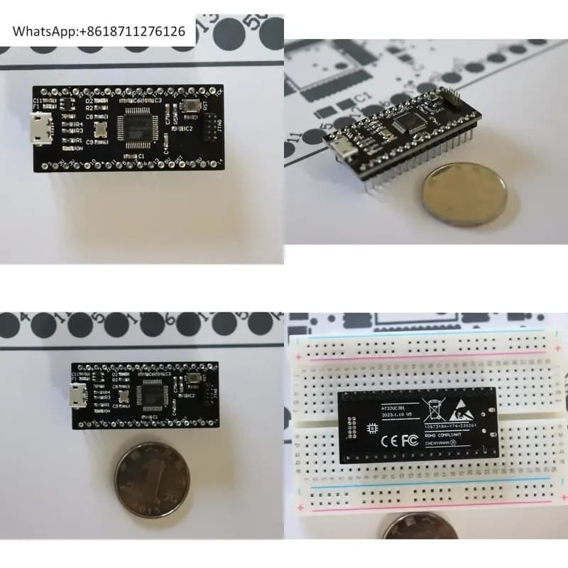 1pcs AT32UC3B Core Board AVR32 UC3 Development Board Industrial Control AVR Development Platform Compatible with Arduino