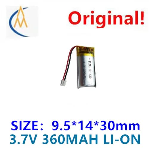 buy more will cheap 951430 polymer lithium battery 360mah 901530 801530 smart door lock fingerprint lock battery