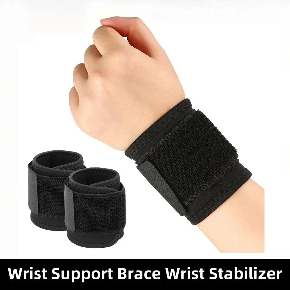 Supporto per il polso Stabilizzatore Bende da polso regolabili Protezione per le mani sinistra/destra Avvolge il sollievo dal dolore per l'ufficio fitness..