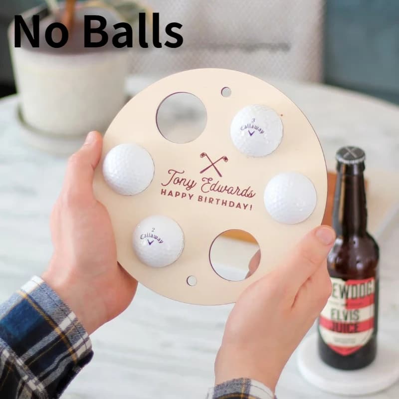 High End Golf Ball Wall Hanging Decor Sports Accessory Holiday Present for Children Office Home Ornament