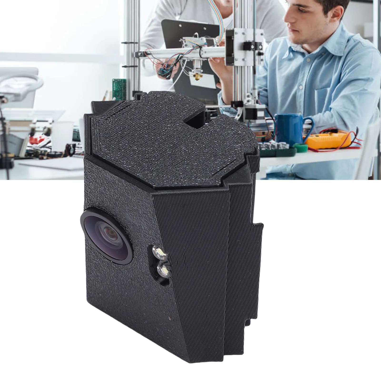 Kit Telecamera Interna per Stampante 3D Compatibile con Adventurer AD 5M 5M Pro, Modulo Telecamera Resistente alle Alte Temperature