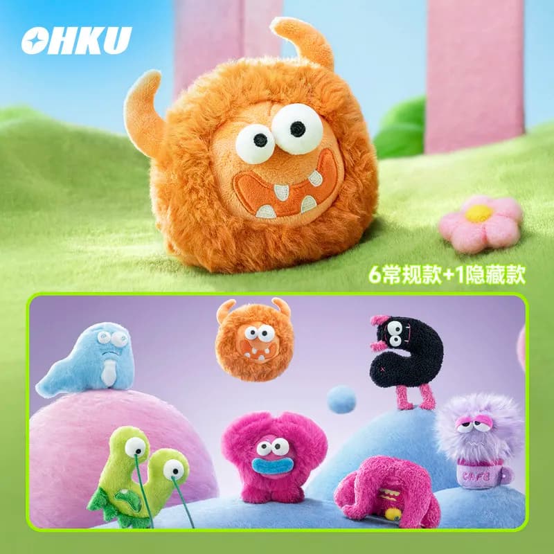 OHKU Monster Verse Office Serie Oddball Scatola cieca Scatola misteriosa Action Figure Anime Doll Borsa a sorpresa Ciondolo Portachiavi Ornamento