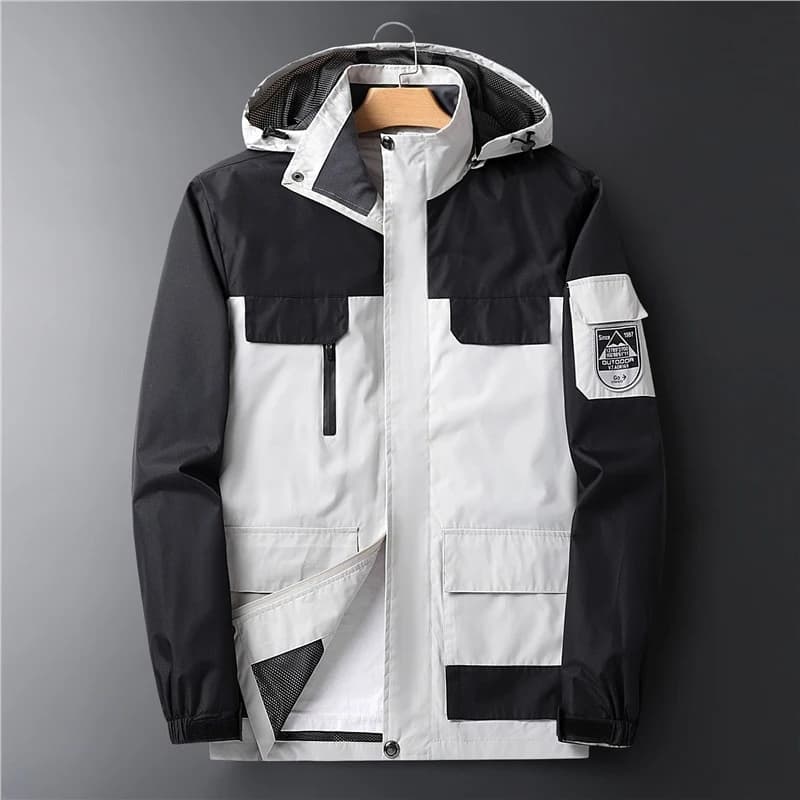 Pilot Hooded Jacket Spring Autumn Workwear Outdoor Sports Thin Travel Mountaineering Couple's Assault Suit Casual Jacket