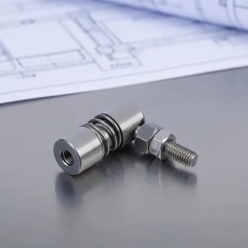 M5 M6 Boat Throttle Ball Joint Metal Shift Control Cable Tie Rod End Connector Robust Build for Marine Yacht Engine Accessories