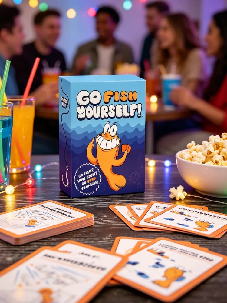 Go F*** Yourself! - The Party Icebreaker Game You Always Wanted, Funny Card Game